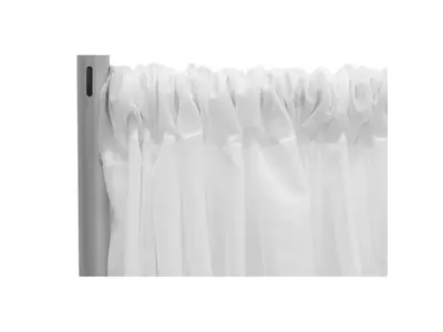 15FT WHITE SHEER PANELS