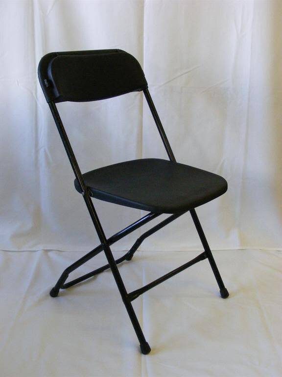Black Adult Folding Chairs