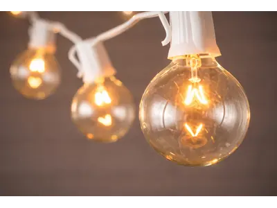String Globe Light (Per String) in Mendham