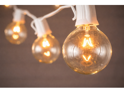 String Globe Light (Per String) in Mendham