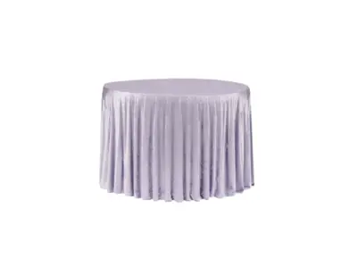 Velvet 120" Round Tablecloth - Wisteria