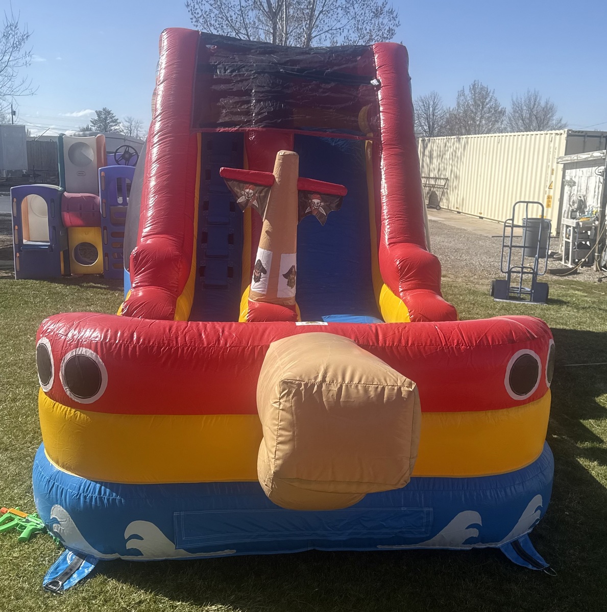 Toddler Pirate Ship For 8 and under max weight 150 in Hazelton