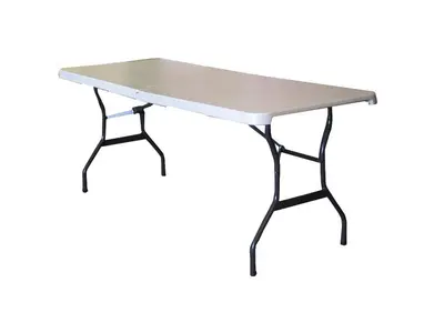 6ft Rectangular White Table in Douglasville