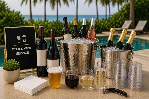 Beer & Wine Service (Per Guest)