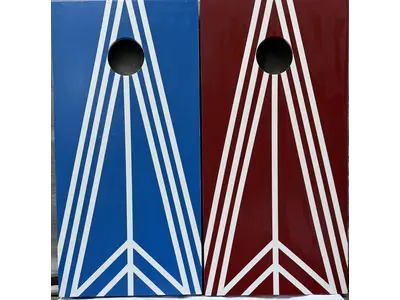 Cornhole Toss in Orange