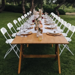 Tent, Tables. and Chairs