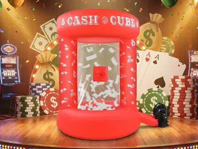5FT Cash Cube Money Machine in Pine Grove