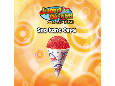 Sno Kone Cups