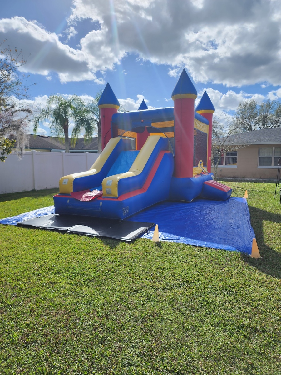 Combo Slide And Bouncer ( Wet or Dry )