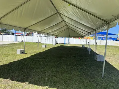 20’X40′ Frame Tent -White Top in dr phillips