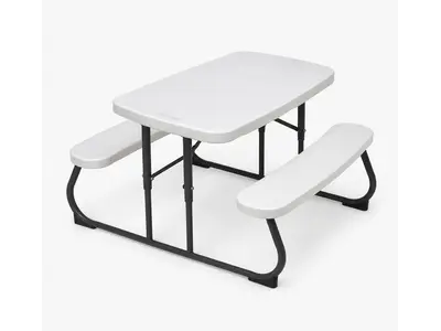 Kid's Picnic Table - White - 32in. in Frenchman's Creek