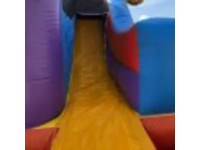 Wacky Castle With Slide #409 in meadow wood