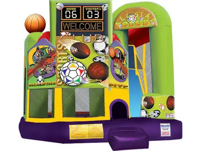 5 - 1 All Stars Sports Obstacle Combo with slide in Douglasville
