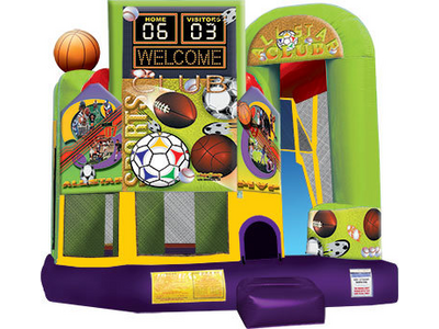 5 - 1 All Stars Sports Obstacle Combo with slide