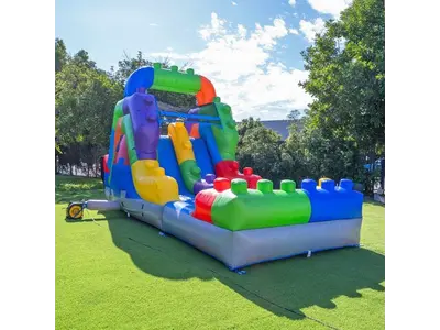 12' Block Party Dual Lane Slide in Nashville
