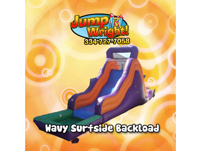 Wavy Surfside Backload Slide