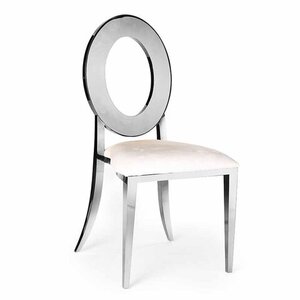  O BACK CHAIR - SILVER