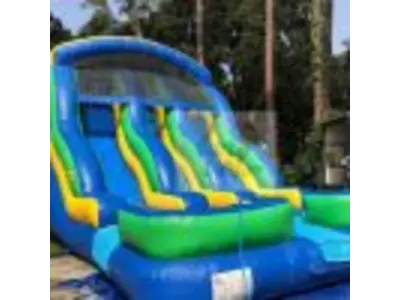 20' Double Lane, Rock Climb & Pool Waterslide #702W in Windermere