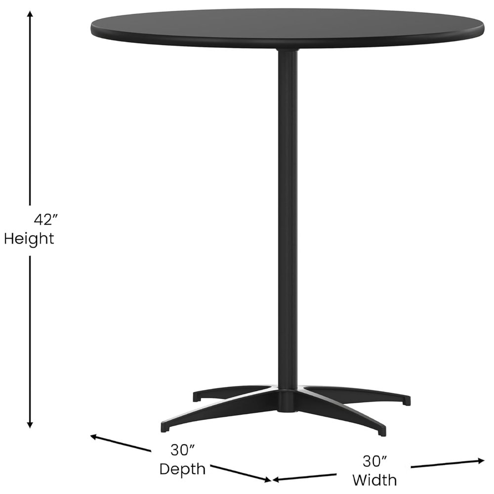 Black 30" 3pc Cocktail Table in Saint Clair Shores