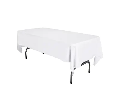 White Table Cloth 6ft Banquet
