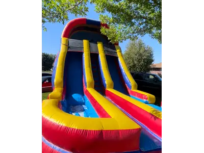 18’ Double Slide Wet/Dry 200 Max Weight Per Rider in Hansen