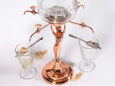Absinthe Fountain - Copper in Lantana