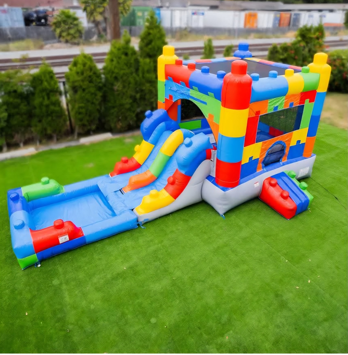 Lego Combo Dual Slide and Bouncer
