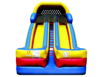 Giant Dual Lane Dry Slide in Sewell