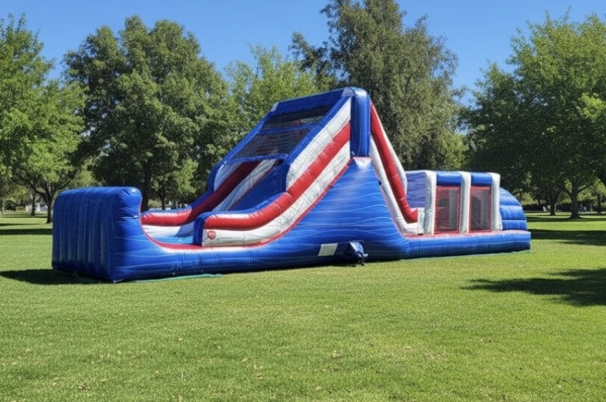 Blue Rush Obstacle Course in Sewell