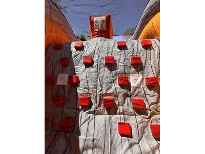 35'  Ninja Red Obstacle Course    ****Brand New *** in Casco