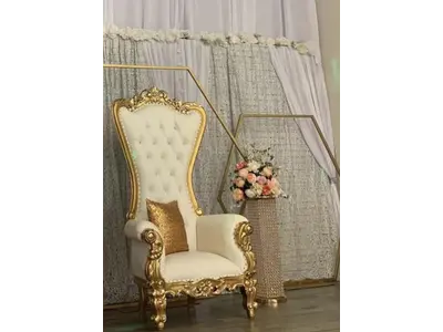 Princess Throne Chair in Belle Isle