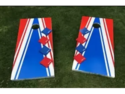 Cornhole Toss in Orange