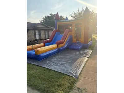 Castle Bounce House Slide in Wichita Falls