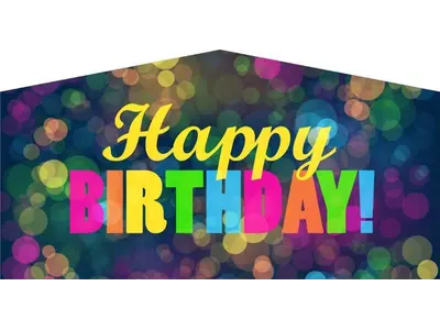 Happy Birthday banner x in San Antonio