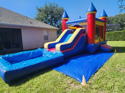 Combo Slide And Bouncer ( Wet or Dry )