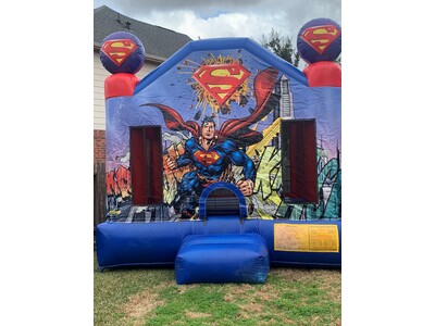 SUPERMAN BOUNCE HOUSE