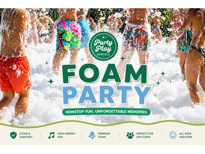 Foam Party in Russell County