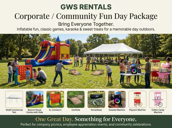 Corporate / Community Fun Day Package