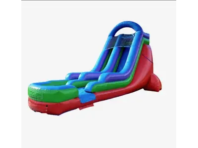 Retro-Rainbow Water Slide in Grafton