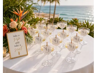 Custom Cocktail Toppers (Per Unit) in North Castle