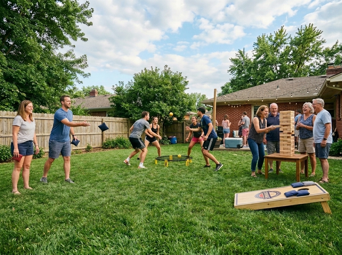 Yard Games Add-On in Alexandria