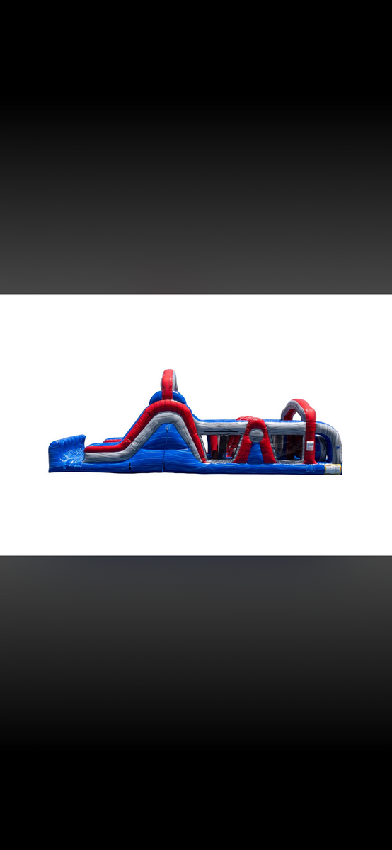 Freedom Run dual lane obstacle course