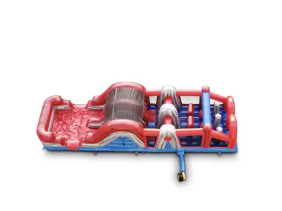 40’ Blazing Obstacle Course Dry in Paul