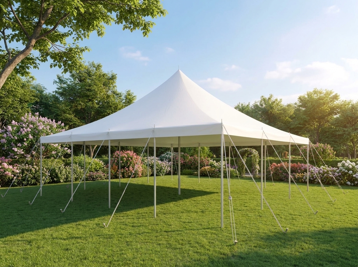 40x40 Classic Pole Tent in Alexandria