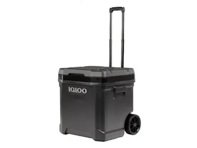 Igloo Rolling Cooler - Black - Square - 60 Qt in Frenchman's Creek