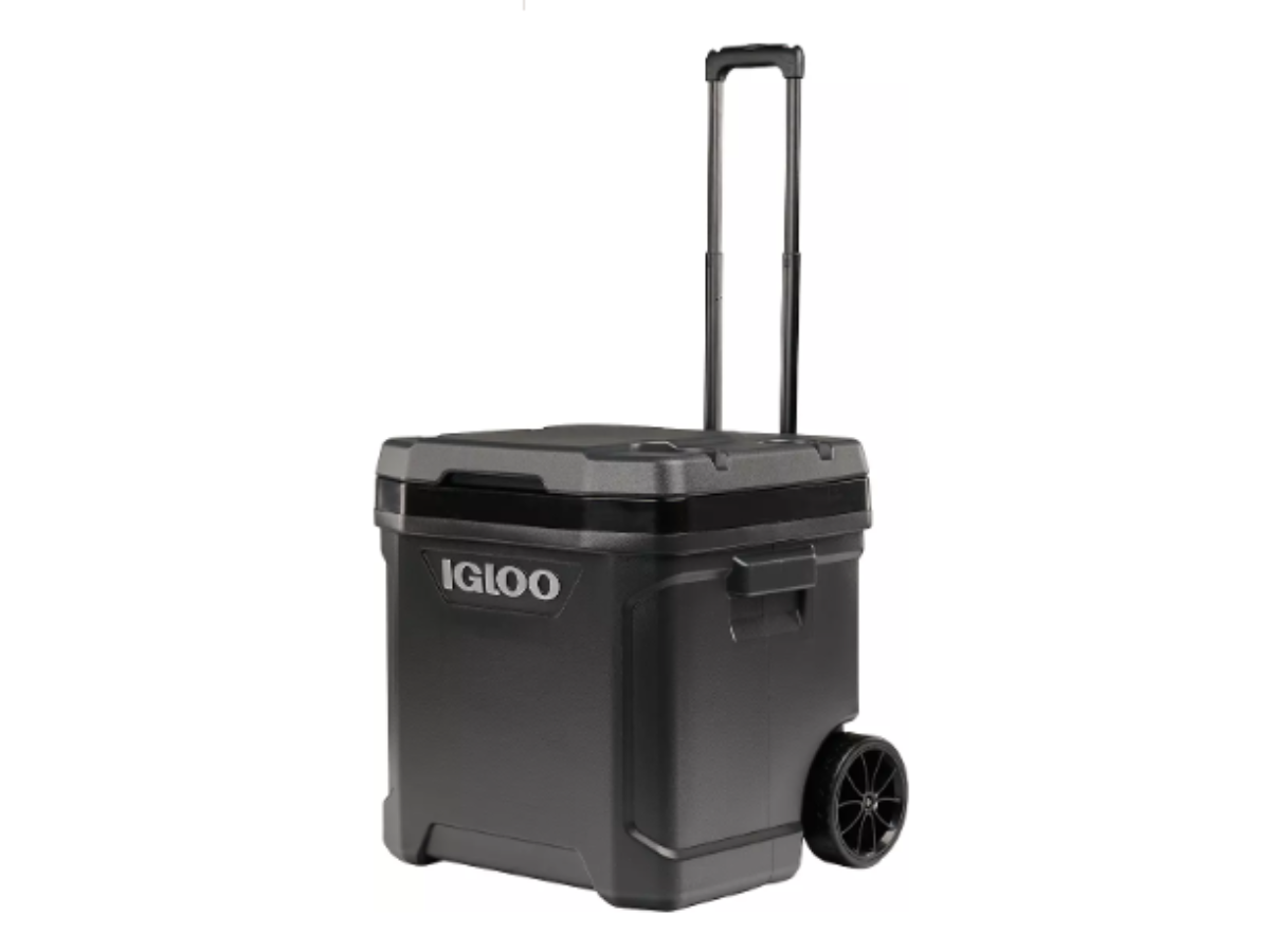 Igloo Rolling Cooler - Black - Square - 60 Qt in Frenchman's Creek