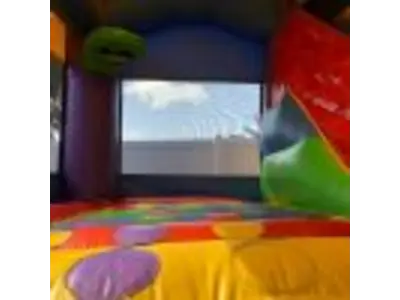 Wacky Castle With Slide #409 in meadow wood