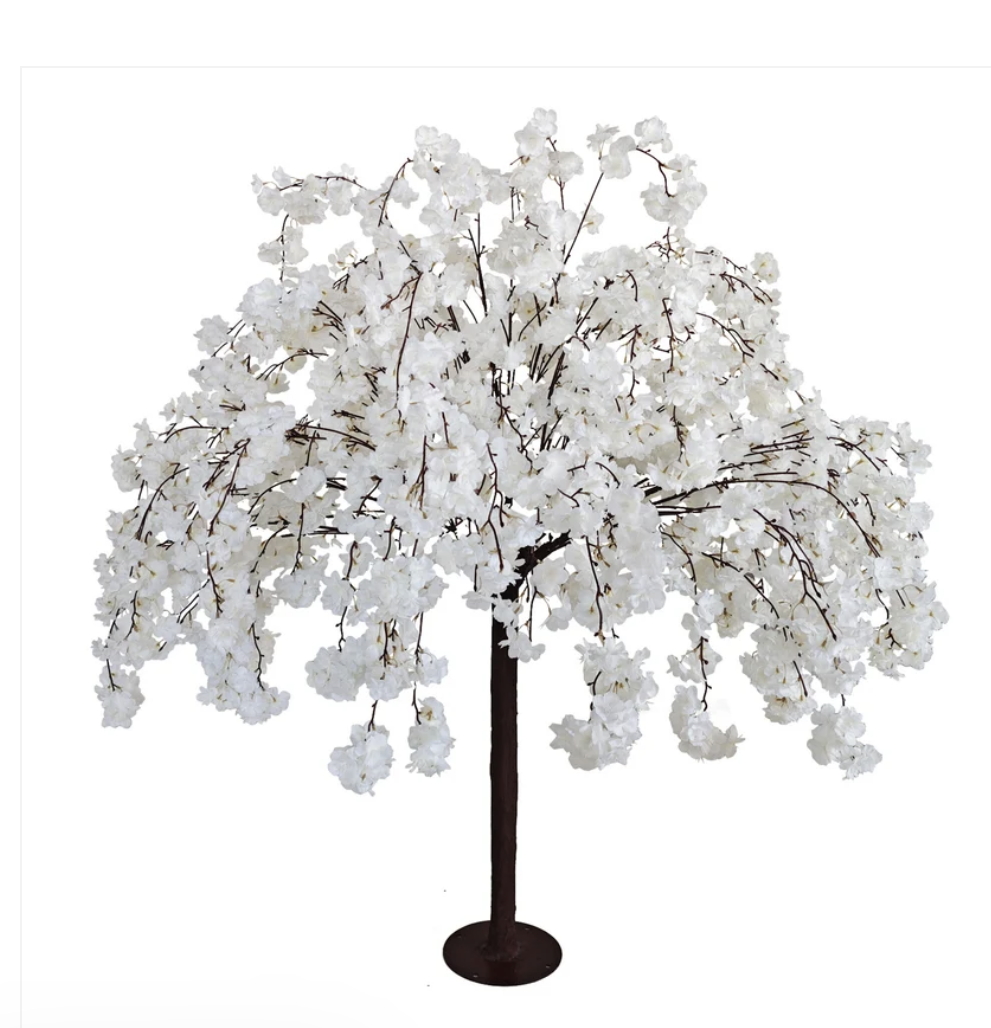 Cherry Blossom Tree - White