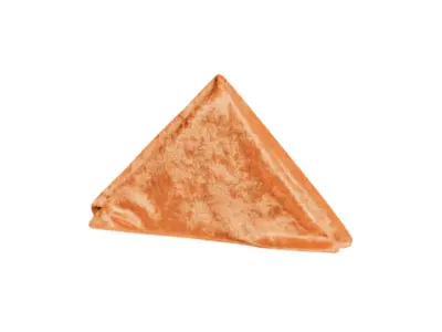 Velvet 20"x20" Linen Napkin - Orange
