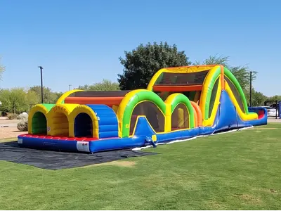 65ft Triple lane Obstacle course in Phoenix